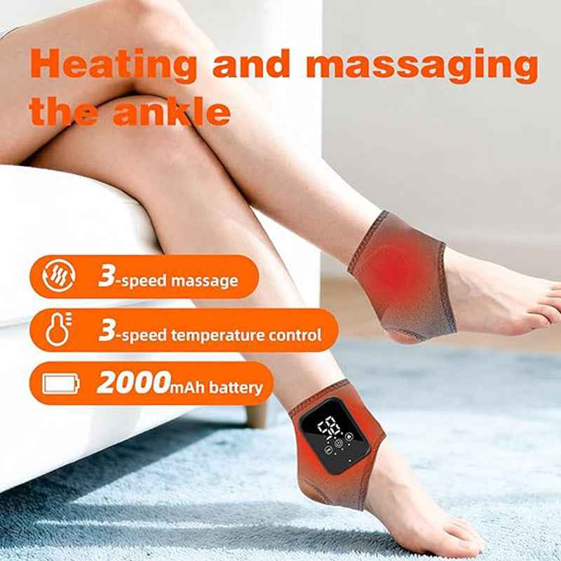Portable electric foot and ankle massager