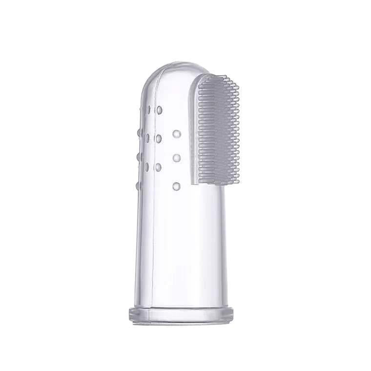 Silicone Pet Toothbrush for Cats and Dogs