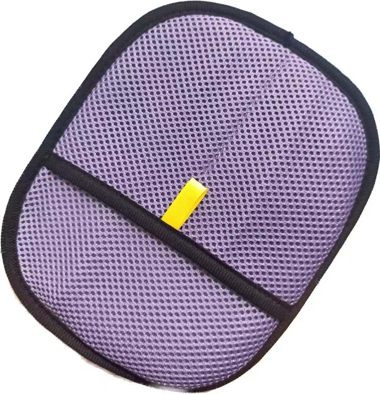 Static electricity hair removal gloves