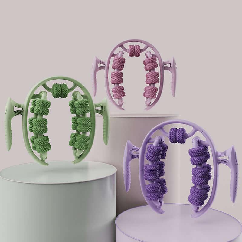 26-Wheel Leg Massager Roller for Muscle Recovery and Post-Workout Relief - Everyday Genius