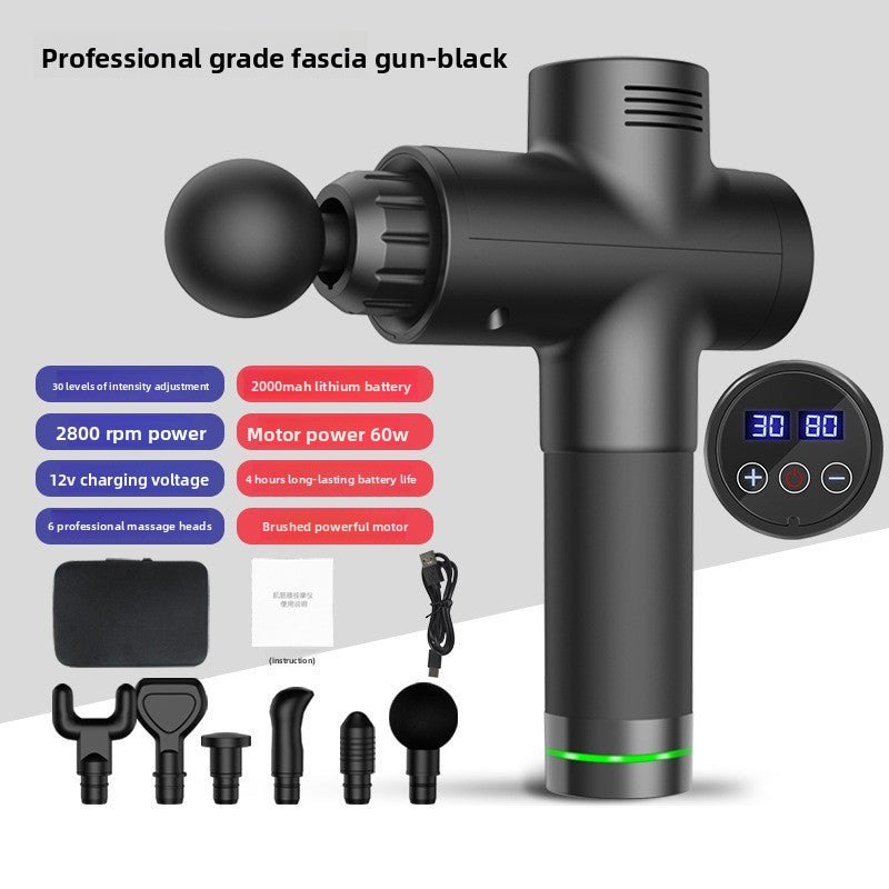 Professional Deep Tissue Massage Gun with 30 Speed Settings for Muscle Recovery and Pain Relief