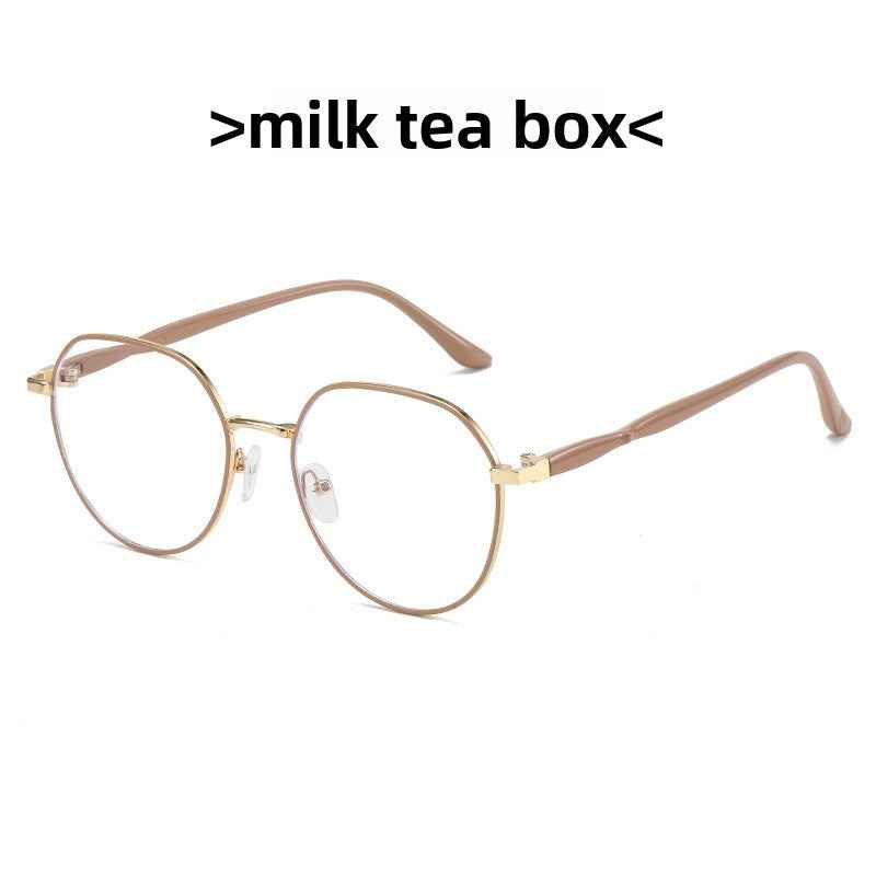 Anti Blue Light Photochromic Metal Frame Glasses