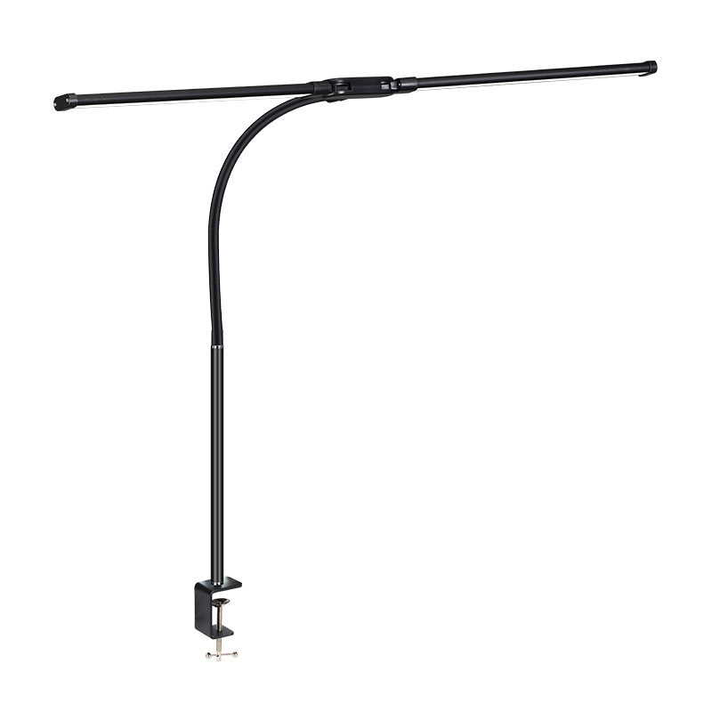 360-degree adjustable gooseneck arms positioning independently for custom lighting